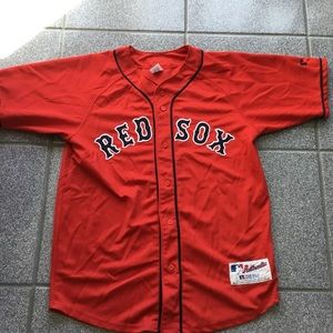Vintage Red Sox Jersey Russell Athletic